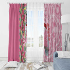 Australia Pink Galah Christmas Window Curtain Falalalala Galalah Bottlebrush Aboriginal Art - Aussie Hoodie