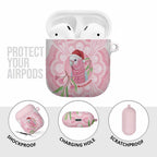 Funny Pink Galah Australia Christmas AirPods Case Eucalyptus Blossoms Aboriginal Art - Aussie Hoodie