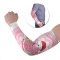 Funny Pink Galah Australia Christmas Arm Sleeves Eucalyptus Blossoms Aboriginal Art - Aussie Hoodie