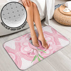 Funny Pink Galah Australia Christmas Bathroom Set Eucalyptus Blossoms Aboriginal Art - Aussie Hoodie