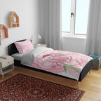 Funny Pink Galah Australia Christmas Bedding Set Eucalyptus Blossoms Aboriginal Art - Aussie Hoodie