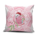 Funny Pink Galah Australia Christmas Pillow Cover Eucalyptus Blossoms Aboriginal Art - Aussie Hoodie