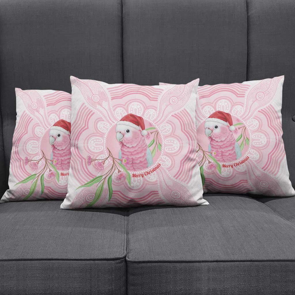 Funny Pink Galah Australia Christmas Pillow Cover Eucalyptus Blossoms Aboriginal Art - Aussie Hoodie
