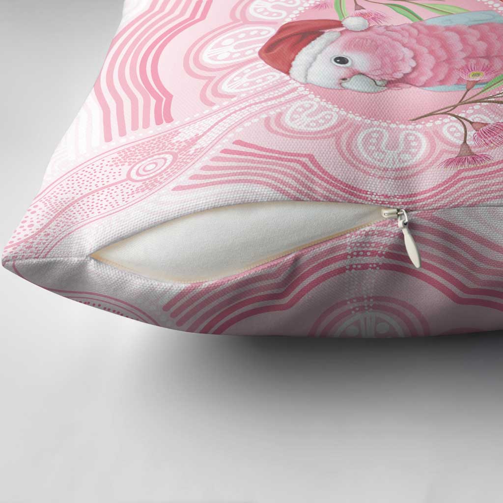 Funny Pink Galah Australia Christmas Pillow Cover Eucalyptus Blossoms Aboriginal Art - Aussie Hoodie