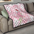 Funny Pink Galah Australia Christmas Quilt Eucalyptus Blossoms Aboriginal Art - Aussie Hoodie