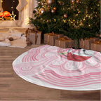 Funny Pink Galah Australia Christmas Tree Skirt Eucalyptus Blossoms Aboriginal Art - Aussie Hoodie