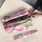 Funny Pink Galah Australia Christmas Umbrella Eucalyptus Blossoms Aboriginal Art - Aussie Hoodie