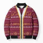 Brisbane Broncos Rugby Christmas Bomber Puffer Jacket Aboriginal Seamless Cardigan Inspired
