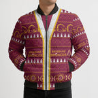 Brisbane Broncos Rugby Christmas Bomber Puffer Jacket Aboriginal Seamless Cardigan Inspired