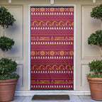 Brisbane Broncos Rugby Christmas Door Cover Aboriginal Seamless Cardigan Inspired