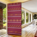 Brisbane Broncos Rugby Christmas Door Cover Aboriginal Seamless Cardigan Inspired
