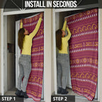 Brisbane Broncos Rugby Christmas Door Cover Aboriginal Seamless Cardigan Inspired
