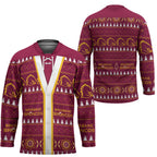 Brisbane Broncos Rugby Christmas Hockey Jersey Aboriginal Seamless Cardigan Inspired