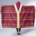 Brisbane Broncos Rugby Christmas Hooded Blanket Aboriginal Seamless Cardigan Inspired