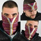 Brisbane Broncos Rugby Christmas Neck Gaiter Aboriginal Seamless Cardigan Inspired