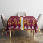 Brisbane Broncos Rugby Christmas Tablecloth Aboriginal Seamless Cardigan Inspired