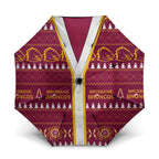 Brisbane Broncos Rugby Christmas Umbrella Aboriginal Seamless Cardigan Inspired