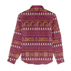Brisbane Broncos Rugby Christmas Women Casual Shirt Aboriginal Seamless Cardigan Inspired