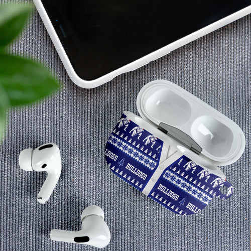 Bulldogs Rugby Christmas AirPods Case Aboriginal Seamless Cardigan Inspired