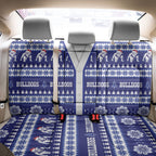 Bulldogs Rugby Christmas Back Car Seat Cover Aboriginal Seamless Cardigan Inspired