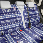 Bulldogs Rugby Christmas Back Car Seat Cover Aboriginal Seamless Cardigan Inspired