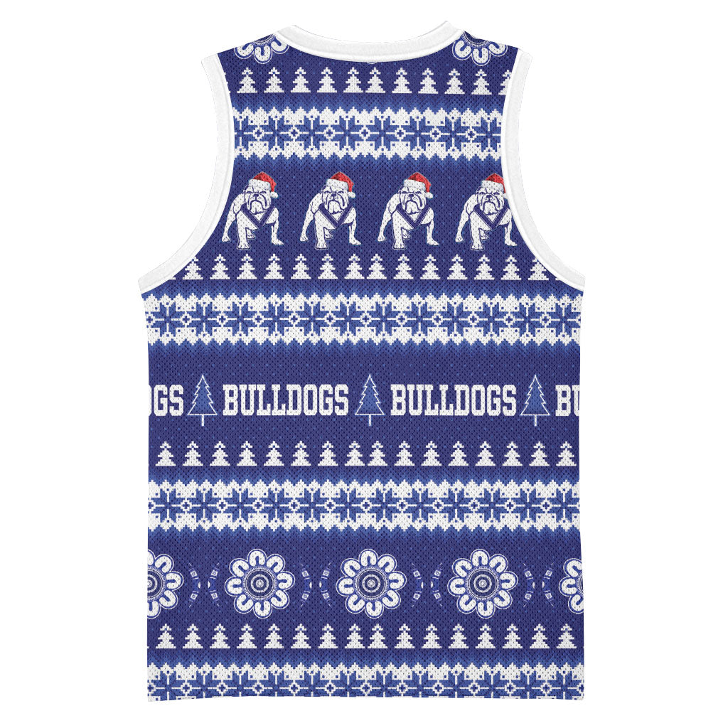 Bulldogs Rugby Christmas Basketball Jersey Aboriginal Seamless Cardigan Inspired