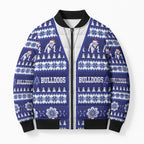 Bulldogs Rugby Christmas Bomber Puffer Jacket Aboriginal Seamless Cardigan Inspired