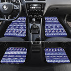 Bulldogs Rugby Christmas Car Mats Aboriginal Seamless Cardigan Inspired