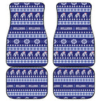Bulldogs Rugby Christmas Car Mats Aboriginal Seamless Cardigan Inspired