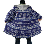 Bulldogs Rugby Christmas Cloak Aboriginal Seamless Cardigan Inspired