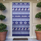 Bulldogs Rugby Christmas Door Cover Aboriginal Seamless Cardigan Inspired