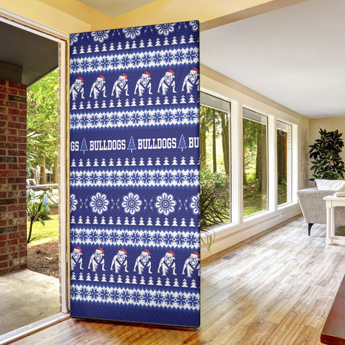 Bulldogs Rugby Christmas Door Cover Aboriginal Seamless Cardigan Inspired