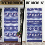 Bulldogs Rugby Christmas Door Cover Aboriginal Seamless Cardigan Inspired