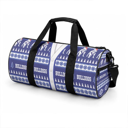 Bulldogs Rugby Christmas Duffle Bag Aboriginal Seamless Cardigan Inspired