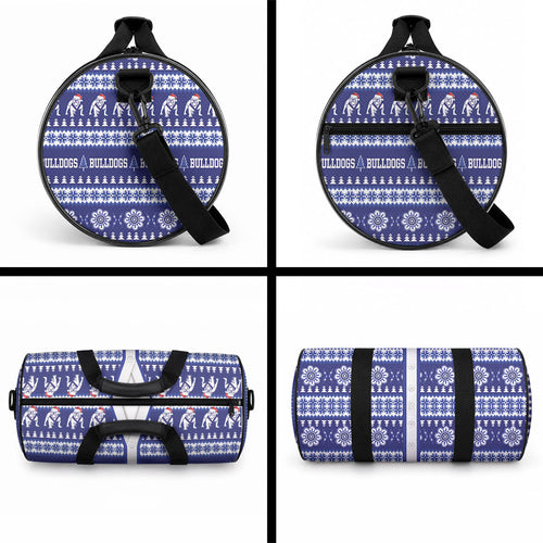 Bulldogs Rugby Christmas Duffle Bag Aboriginal Seamless Cardigan Inspired