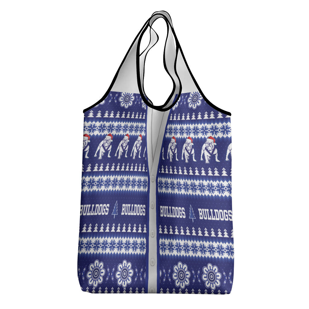 Bulldogs Rugby Christmas Grocery Bag Aboriginal Seamless Cardigan Inspired