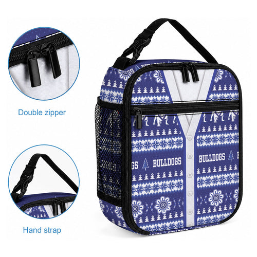 Bulldogs Rugby Christmas Lunch Bag Aboriginal Seamless Cardigan Inspired