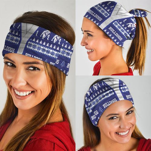 Bulldogs Rugby Christmas Neck Gaiter Aboriginal Seamless Cardigan Inspired