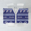 Bulldogs Rugby Christmas Tablecloth Aboriginal Seamless Cardigan Inspired