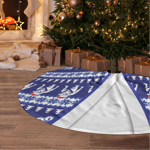 Bulldogs Rugby Christmas Tree Skirt Aboriginal Seamless Cardigan Inspired