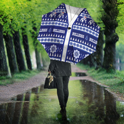 Bulldogs Rugby Christmas Umbrella Aboriginal Seamless Cardigan Inspired