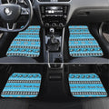 Sharks Rugby Christmas Car Mats Aboriginal Seamless Cardigan Inspired