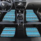 Sharks Rugby Christmas Car Mats Aboriginal Seamless Cardigan Inspired