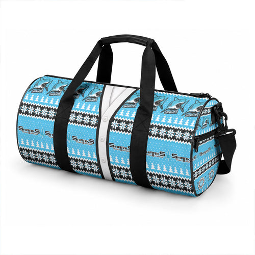 Sharks Rugby Christmas Duffle Bag Aboriginal Seamless Cardigan Inspired