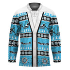 Sharks Rugby Christmas Hockey Jersey Aboriginal Seamless Cardigan Inspired