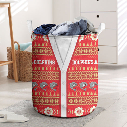 Dolphins Rugby Christmas Laundry Basket Aboriginal Seamless Cardigan Inspired