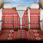 Dolphins Rugby Christmas Back Car Seat Cover Aboriginal Seamless Cardigan Inspired