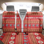 Dolphins Rugby Christmas Back Car Seat Cover Aboriginal Seamless Cardigan Inspired