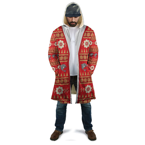 Dolphins Rugby Christmas Cloak Aboriginal Seamless Cardigan Inspired