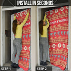 Dolphins Rugby Christmas Door Cover Aboriginal Seamless Cardigan Inspired